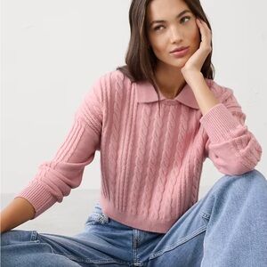 NWOT Banana Republic Cable Knit Sweater